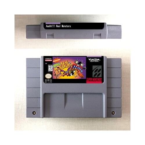 Aaahh!!! Real Monsters - Action Game Card US Version English Language