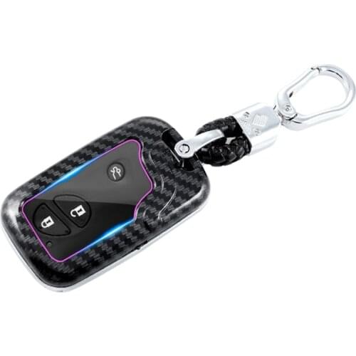 Car Remote Key Fob Case Cover Bag Chain Fit for Lexus GS300 LS600h RX350 RX450h LS460 ES350 IS350 IS250 GS460 GS350 GS450h GS430