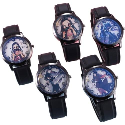 New Anime Demon Slayer Kimetsu No Yaiba Kamado Nezuko Digital Watch Anime Adult Couple Child Watch Toys Christmas Halloween