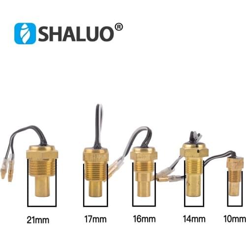 Water temperature sensor plug car truck digital sensor head Modified water temperature meter 10mm 14mm 16mm 17mm 21mm