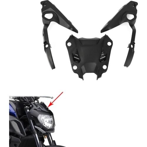 Motorcycle Parts Head fairings Front Headlight Cover Abs Injection Kit For Yamaha MT07 FZ07 MT-07 FZ-07 MT FZ 07 2014 2015- 2017
