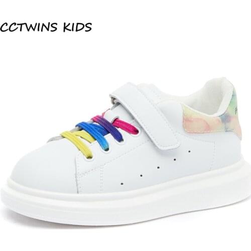 Kids Sneakers 2021 Spring Boys Girls Fashion Trainers Breathable Casual Children Running Sports Colorful Lace Thick Sole Shoes