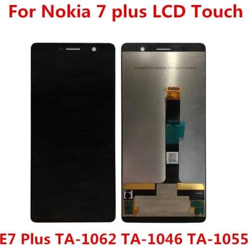 For Nokia 7 Plus LCD Display Touch Screen Glass Panel Digitizer Assembly