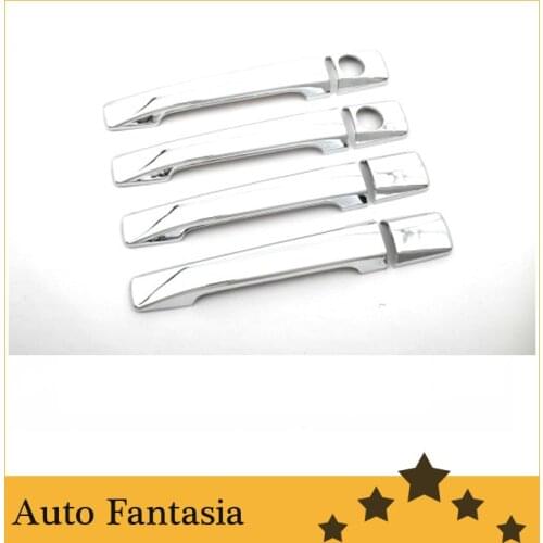 Flexible chrome trim Chrome Door Handle Cover for Mercedes Benz W124 E Class-Free Shipping