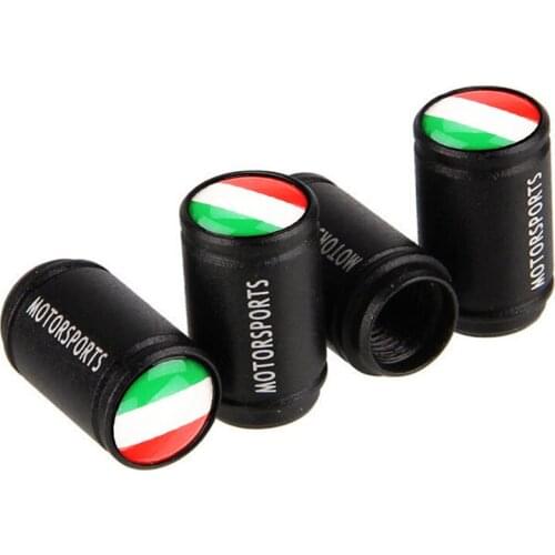 Frosted Surface Car Moto Bike Tyre Valve Stems Cap For Hyundai Solaris I30 IX35 Tucson Getz Tire Air Dustproof Wheel Caps Italy