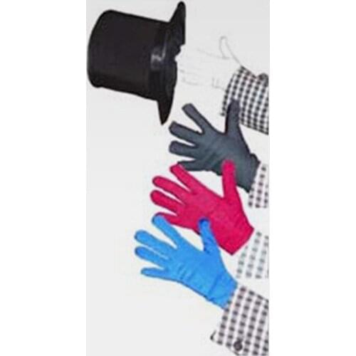 Color Changing Gloves,A Multiple Quick Change With Gloves - Stage Magic Trick, Magician,Accessories,Gimmick,Comedy