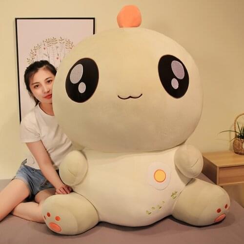 New Huggable Huge Cute Dinosaur Plush Toy Soft Cartoon Animal Angel Dragon Stuffed Doll Boyfriend Pillow Kids Birthday Gift