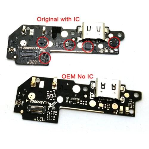Original For MOTOROLA MOTO M XT1662 USB Charging Charge Plug Jack Microphone Dock Connector Dock Board