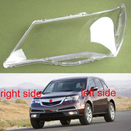 Front Headlamps Transparent Lampshades Lamp Shell Masks For Honda Acura MDX 2007 2008 2009 2010 2011 2012 2013