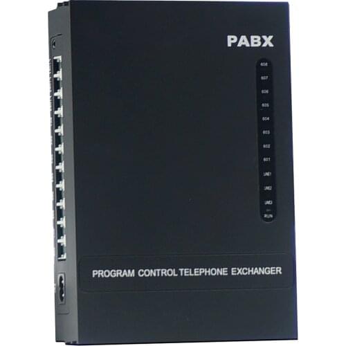 Excelltel Cheap Soho PABX Telephone System MS308 pbx 8 extensions pbx switch