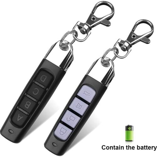 Remote Control 433MHz Wireless Duplicator Clone 4 Button Channel Copy Learning Code Electric Door Opener Key Switch RF Universal