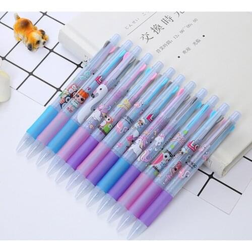 Unicorn Ballpoint Pen Student Stationery Pens for Writing Kawaii Novelty Pens Kawaii Stationery Gel Pen Office Supplies New