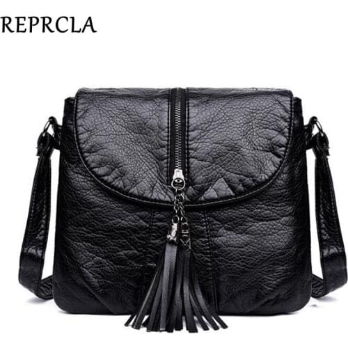 HISUELY Designer Tassels Women Shoulder Bag Soft Leather Handbag Messenger Bag Crossbody Fashion Female Flap Bolsa Hot sale Q4