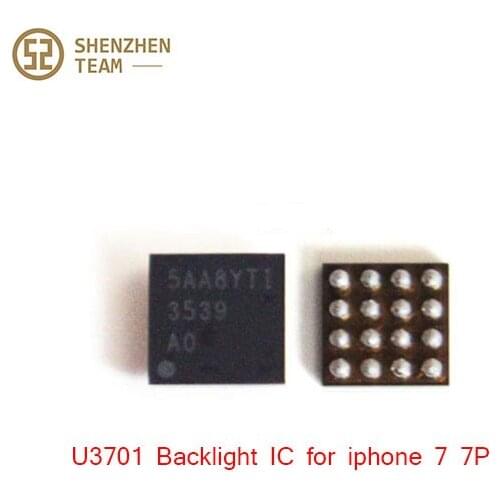 SZteam 20pcs/lot U3701 LM3539A13539A1 3539 3539A0 backlight back light control IC chip 16pins for iphone 7 7p