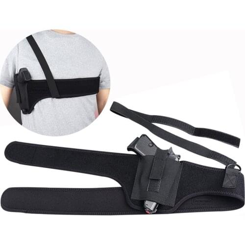 Tactical Shoulder Holster Underarm Pistol Holster Concealed Carry Universal Pistol Holsters Fits Glock 17 19 26 42 43, 1911, M&P