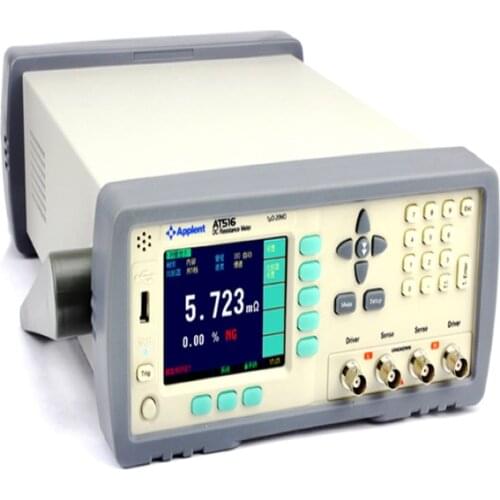 Megohmmeter resistance tester for coil, transformer, motor, winding wire AT516