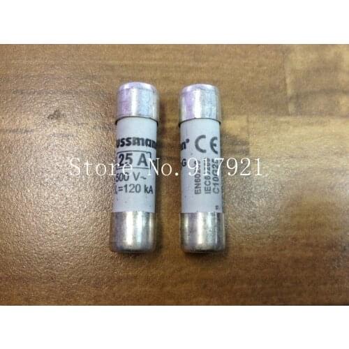 [ZOB] The United States Bussmann C10G25 BUSS 25A500V 10X38 FUSE tube --30PCS/LOT