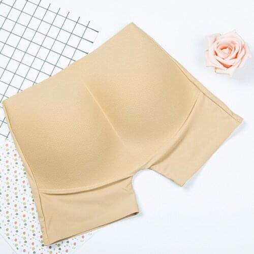 Seamless Breathable Push Up Hip Up Pads Women Sexy Hip Filler Briefs Hip Pad Panties Padded Buttocks briefs S M L XL
