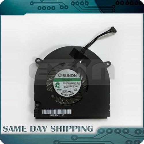 Genuine NEW Laptop A1278 CPU Cooler Cooling Fan for Macbook Pro 13" A1278 2009 2010 2011 2012 Years ZB0506AUV1-6A KSB0505HB