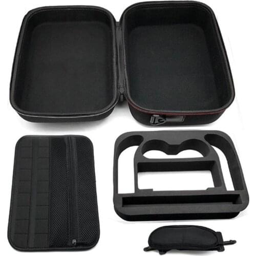 Black Pressure Resistant Hard Carrying Case Fitness Ring Packet for Switch Ring Fit Adventure Game Accessories