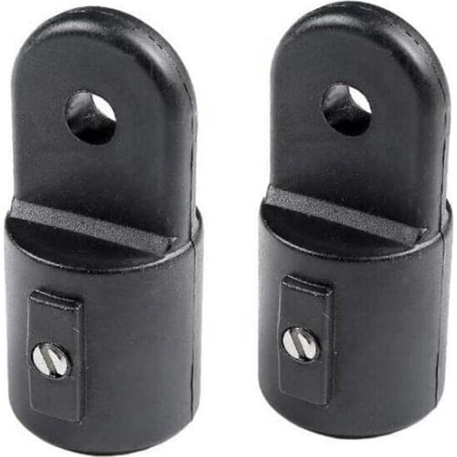 2 Pcs Boat Marine Nylon 19mm Eye End Cap Bimini Top Fitting Hardware