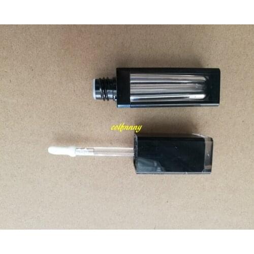 300pcs/lot 4g Square Empty Lip Gloss Tubes 4ml Plastic Lip Balm tube bottle Lipstick Cosmetic Container C53140