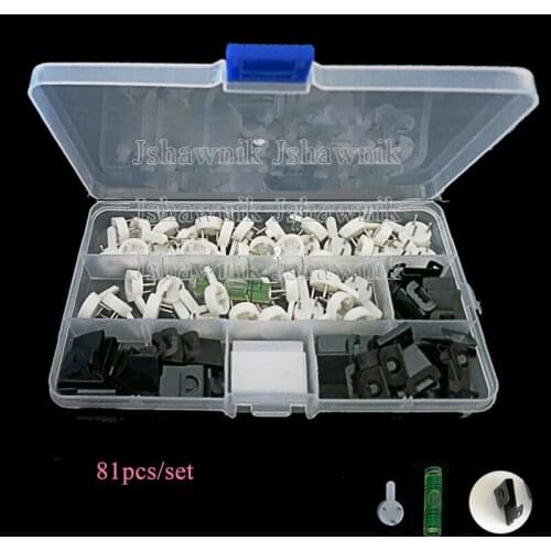 81pcs/set plastic and metal no trace nail hook invisible hang painting nail photo picture frame clock hanger