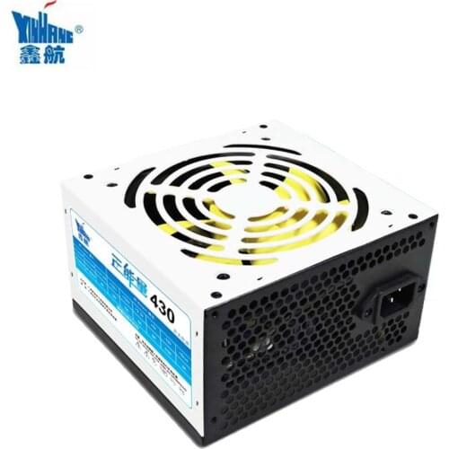 XINHANG 430W PC Power Supply 430W PSU For desktop 430W Server Power 12v 24pin ATX Computer Power Supply Game office PC PSU CPU