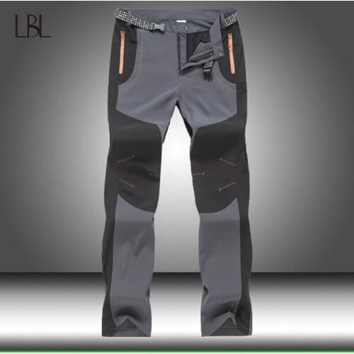 Mens Pants Quick Drying Outdoor Mountain Climbing Pants Men Clothing Windproof Trousers Pants Male Tactical Slim Sweatpants
