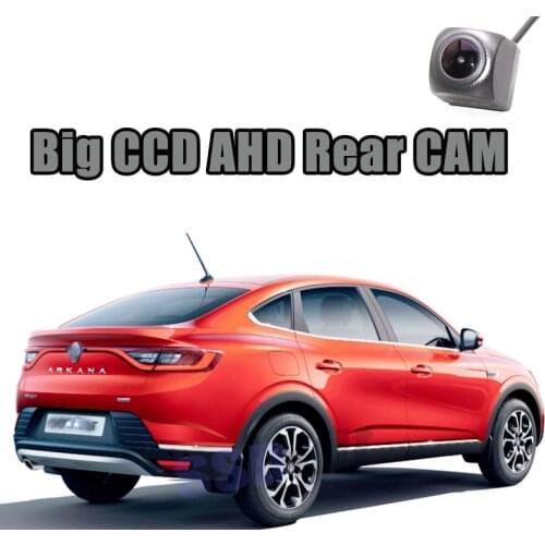 Car Big CCD Rear Camera For Renault Arkana 2019 2020 Reversing Super Night View AHD 720 1080 WaterPoof Back CAM