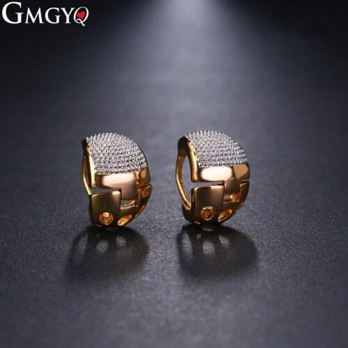 GMGYQ Best Selling 2018 Products Earrings Simple Ear Clip Fashion Gift Jewelry Black Earrings For Women