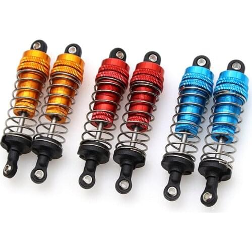 Hot 2PCS 144001-1316 Metal Shock Absorber Damper Replacement Accessory Fit for WLtoys 144001 1/14 4WD RC Drift Racing Car Parts