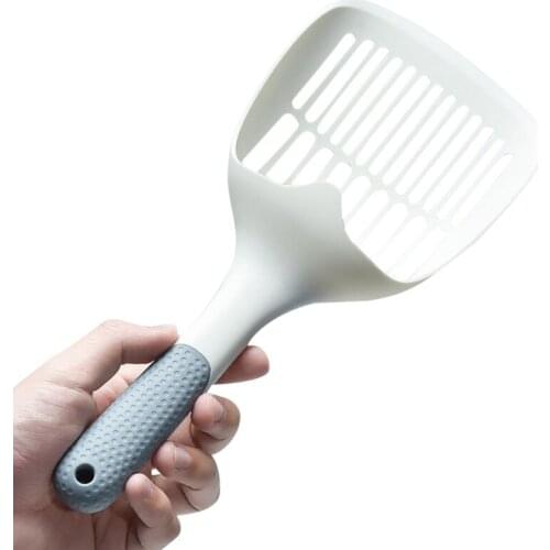 Cat Litter Shovel Litter With Long Handle Cat Litter Shovel For Toilet Cats Pet Dog Cat Plastic Cleaning Tool