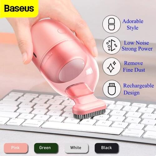 Baseus C2 Vacuum Cleaner Mini Desktop Handheld Cleaner Portable Cleaning Tool For Laptop Keyboard Table Office Vacuum Cleaner