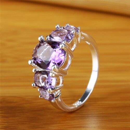 Engagement Rings For Women S925 Silver Zirconia Finger Ring Anillos Bague Femme New Fashion Jewelry Accesories Party Gifts