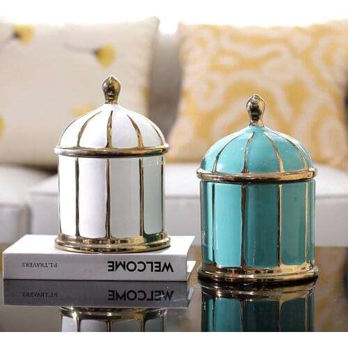 Colorful Creative Storage Jars Food Nordic Vintage Coffee Candle Airtight Storage Jars Ginger Bocal En Verre Home Items DF50SBJ