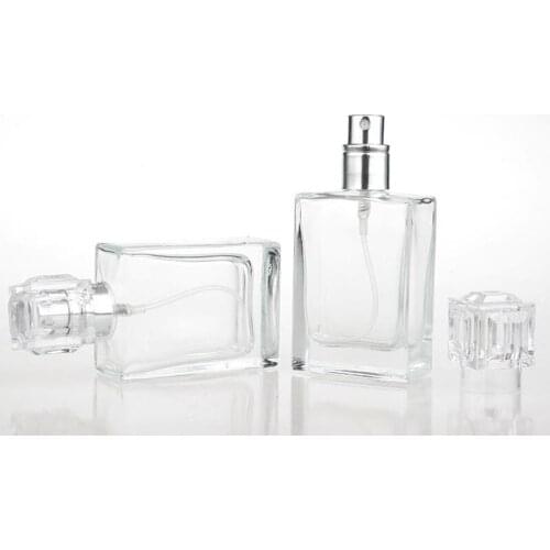 100pcs/lot 30ml Portable Refillable Perfume Atomizer Spray Bottles Travel Empty Cosmetic Containers