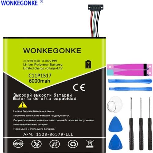 WONKEGONKE battery C11P1517 For ASUS ZENPAD 10 Z300M Z300CNL 6B P00C Batteries