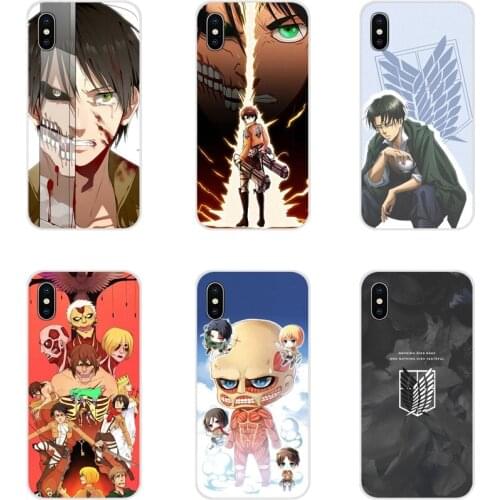 For Samsung Galaxy A3 A5 A7 A9 A8 Star A6 Plus 2018 2015 2016 2017 Accessories Phone Cases Covers Anime attack on Titan