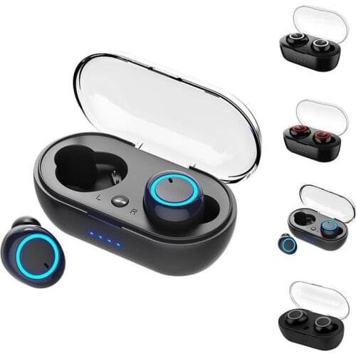 Tws Factory High Quality Portable Comfortable Wireless Bluetooth Earphone Headset 2000mah Charging Bay