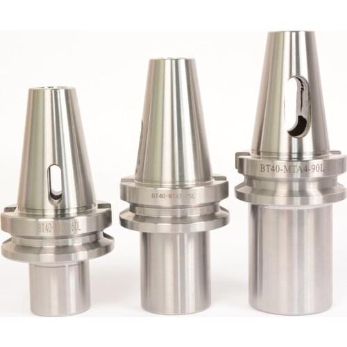 BT40-MTA2-60 BT40-MTA3-75L BT40-MTA4-90 Morse Taper With Taper Shank Morse Sleeve With Tab