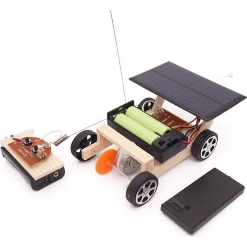 DIY STEM Toys for Children Physical Scientific Experiment Creativity Learning Educational Toy Kit DIY Solar Car Birthday Gift