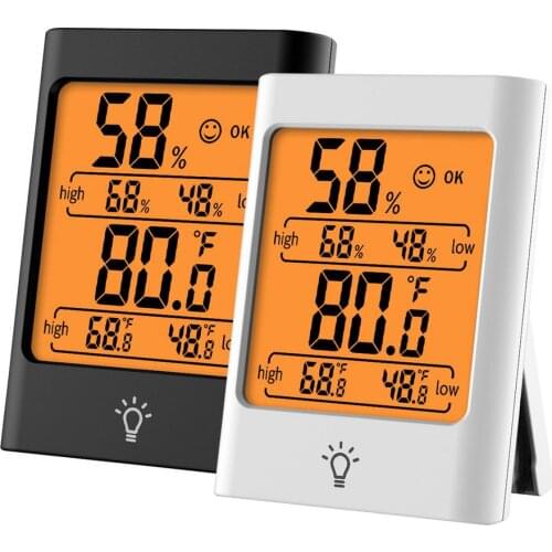 Mini Electronic Digital LCD Hygrometer Indoor Thermometer Temperature Sensor Humidity Meter Gauge Weather Station