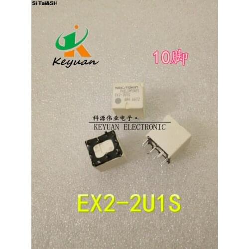 100%Original New EX2-2U1S EX2-2U1 10PINS 25A 12V 12VDC DC12V Automotive s