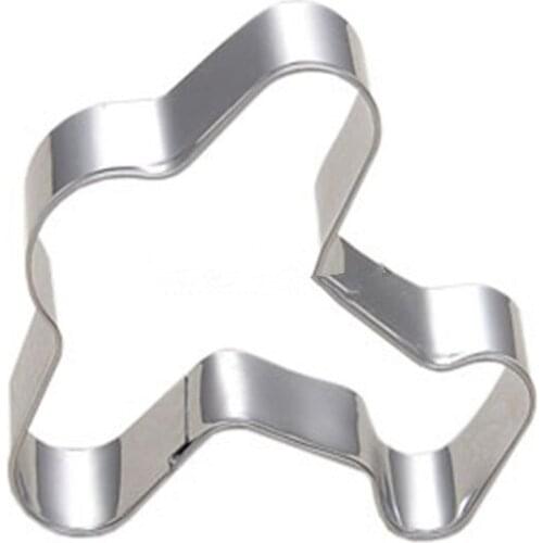 Airplane Boy Birthday Party Decoration Cookie Cutter Mould Cake Decorating Tools Stainless Steel Fondant Gadget Kitchen Top Shop