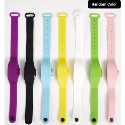 Silicone Liquid Wristband Hand Dispenser Alcohol Dispensing Bracelet Wrist Strap