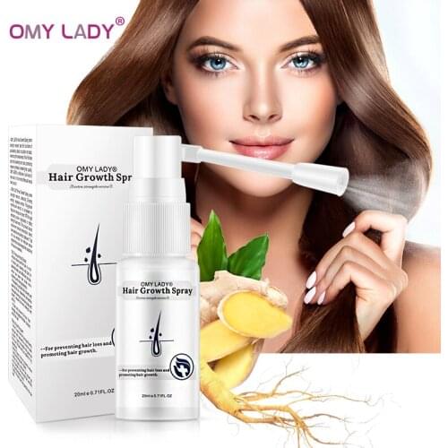 Hair Growth Spray Essential Oil Anti Hair Loss Liquid For Men Women Dry Hair Regeneration Repair hair growth products 20ml