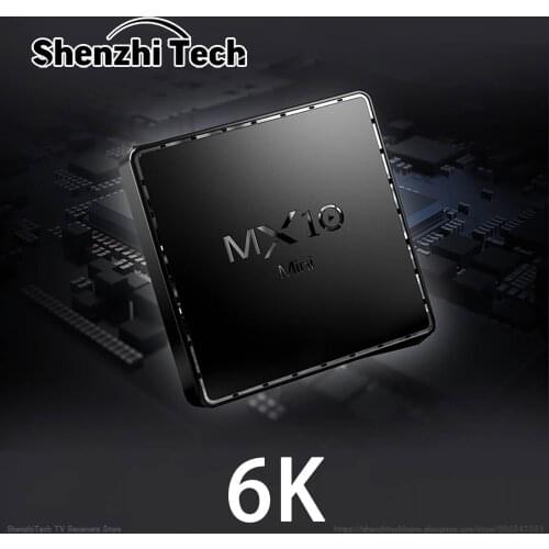 MX10 Mini H616 6K TV Box Android 10 with Quad Core 4GB RAM 64GB ROM WIFI Smart Set Top Console IPTV OTT Receiver for M3U 3D 2021