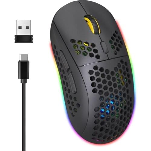 Universal Rechargeable Wireless Three Mode Blue-tooth 3.0 5.0 + 2.4Ghz 3600DPI Mouse for Notebook PC Laptop Computer