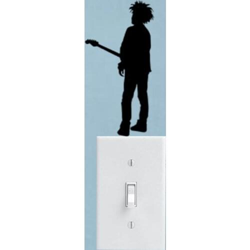 The Cure Boys Fashion Livingroom Wall Stickers Switch Decals Vinyl 6SS0287